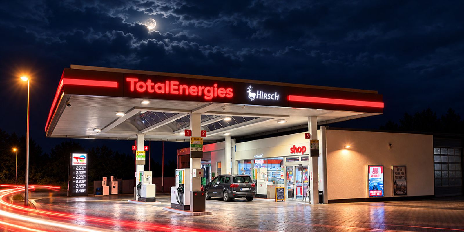 TOTAL-Tankstelle